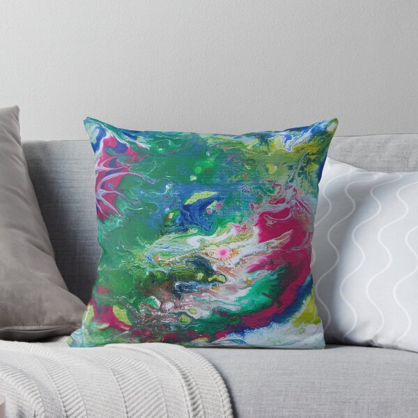 Item preview, Acrylic painting "Colorful splendor" designed and sold by IreneSchlik.