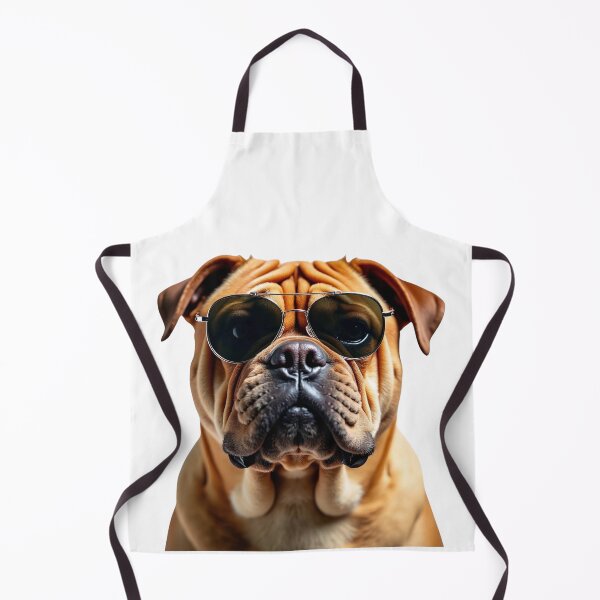 Item preview, Funny cool Chinese Shar Pei dog wearing sunglasses designed and sold by LazyOwlStore.