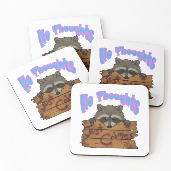 Item preview, No Thoughts. Just Crimes. designed and sold by CryptidsCreate.