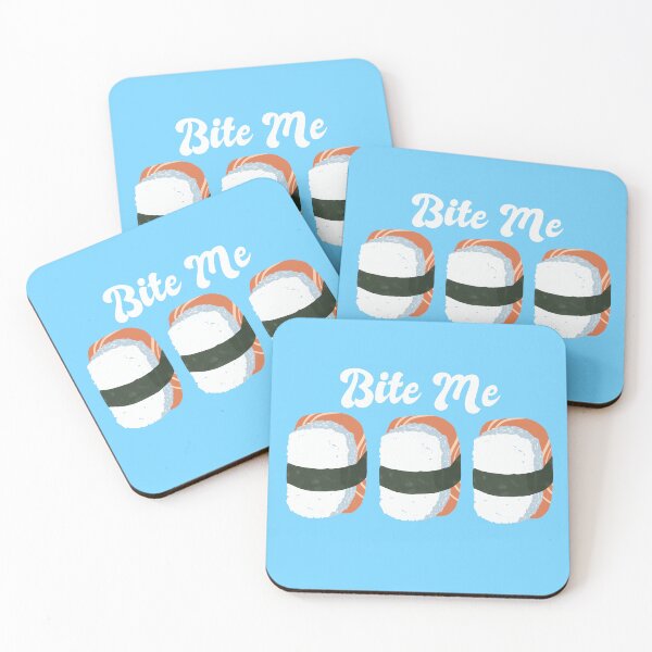 Item preview, Bite Me Sushi Illustration designed and sold by FlashCraft Design.
