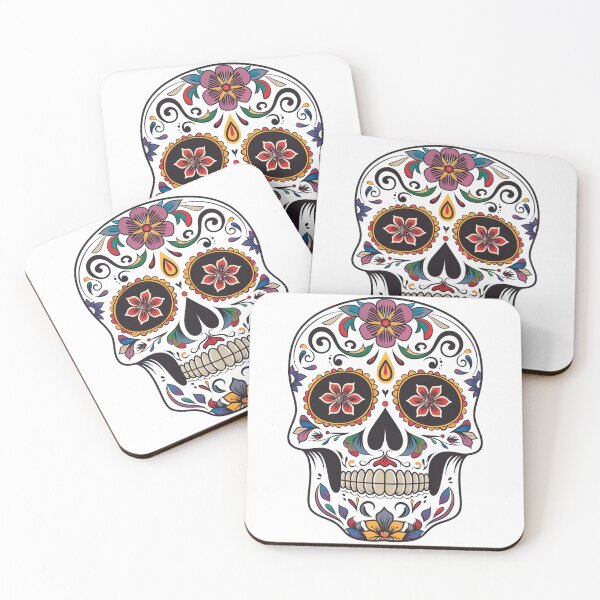 Item preview, Day of the Dead Skull 148 designed and sold by AstroRisq.