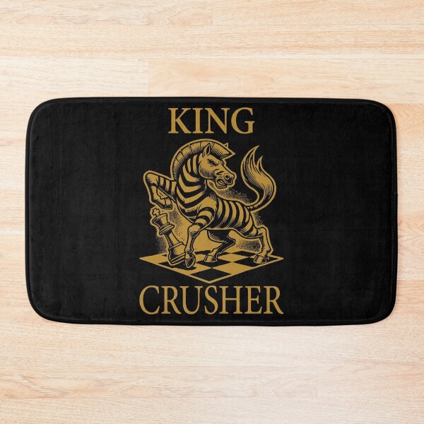 Item preview, King Crusher Chess Dark Goldenrod designed and sold by Soulemotion.