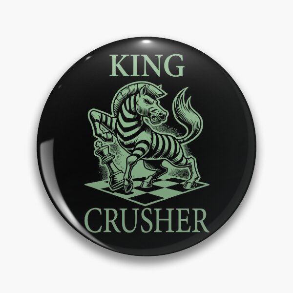 Item preview, King Crusher Chess Dark Sea Green designed and sold by Soulemotion.