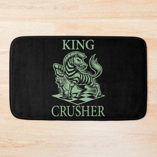 Item preview, King Crusher Chess Dark Sea Green designed and sold by Soulemotion.