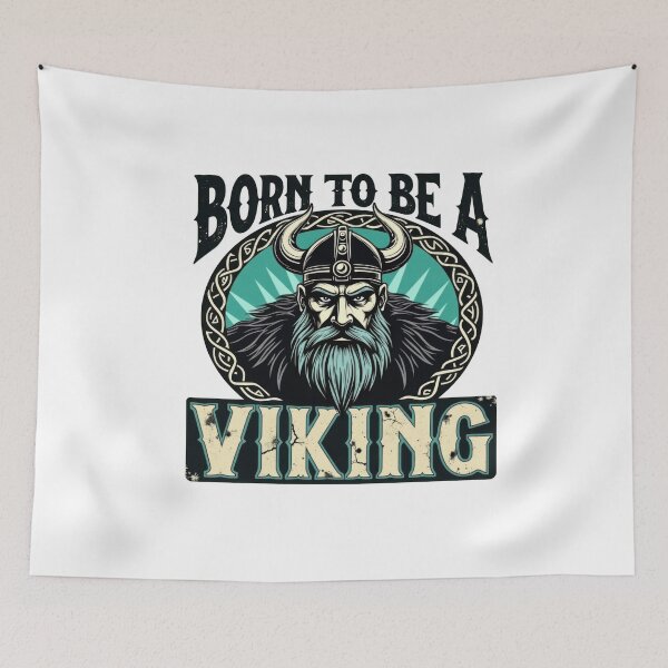 Item preview, Born to Be Viking Warrior Norse Mythology designed and sold by Hananiah Merch.