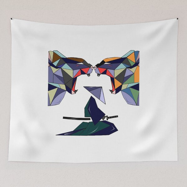 Item preview, Battle of the Tiger Ninja designed and sold by AvabunnyGoods.