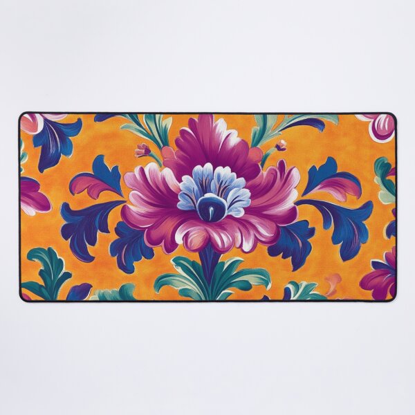 Item preview, Italy Flower Tile Pattern designed and sold by GrinGalore.