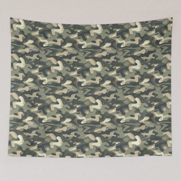 Item preview, Stylish Camouflage Designs for Trendy Fabric designed and sold by communedesigns.