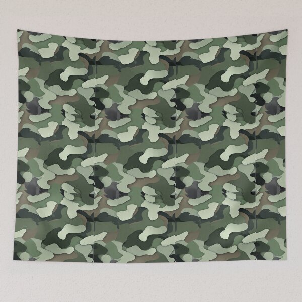 Item preview, Striking Camouflage Motifs with Artistic Flair designed and sold by communedesigns.