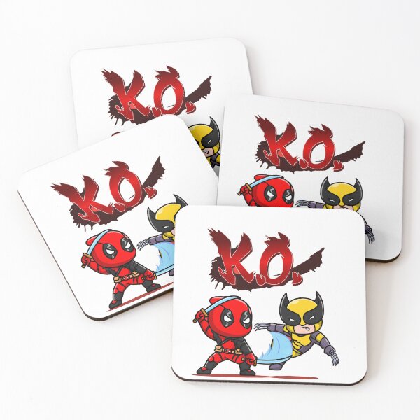 Item preview, Poolverine fight KO sticker  designed and sold by dex1one.