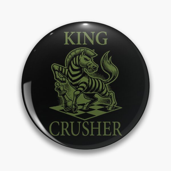 Item preview, King Crusher Chess Dark Olive Green designed and sold by Soulemotion.