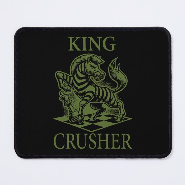 Item preview, King Crusher Chess Dark Olive Green designed and sold by Soulemotion.