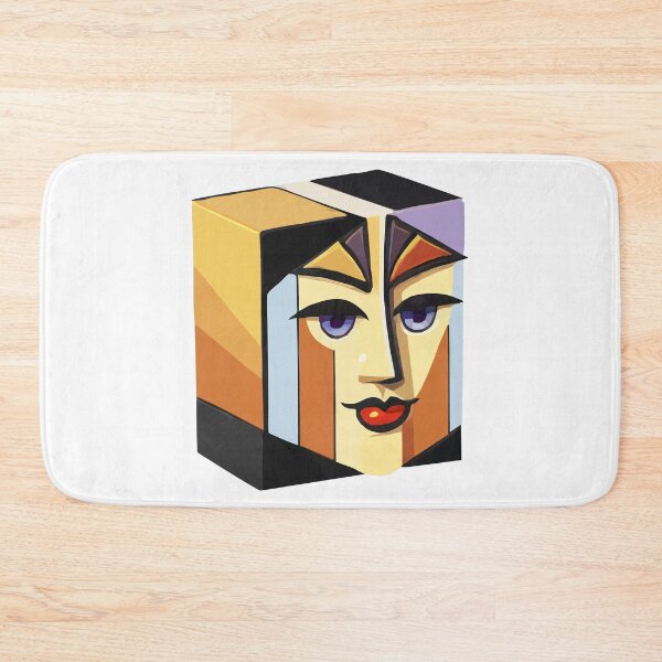 Item preview, cubist emoji designed and sold by Andre Faubert.