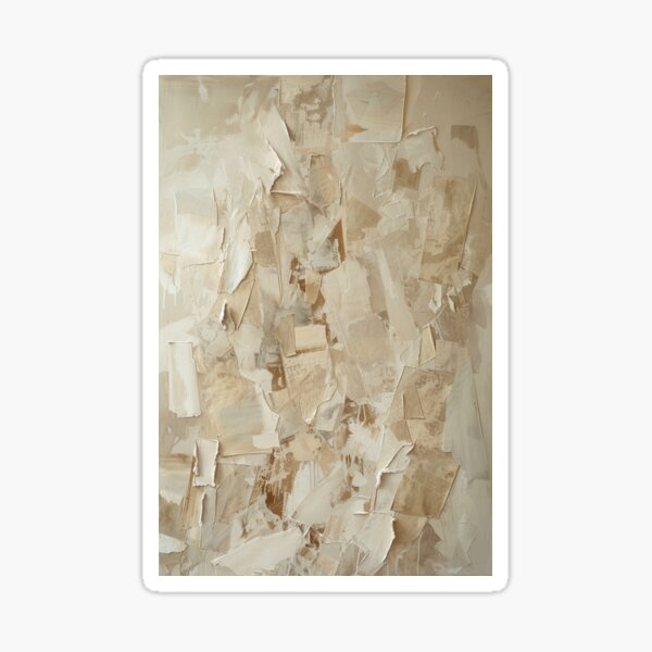 Vista previa del artículo con la obra «Pintura Abstracta – Tonos de Beige», diseñado y vendido por Fab-Haven.