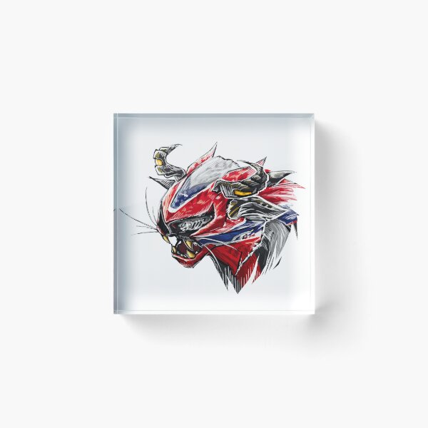 Item preview, CBR Fireblade beast red-blue designed and sold by bessna.