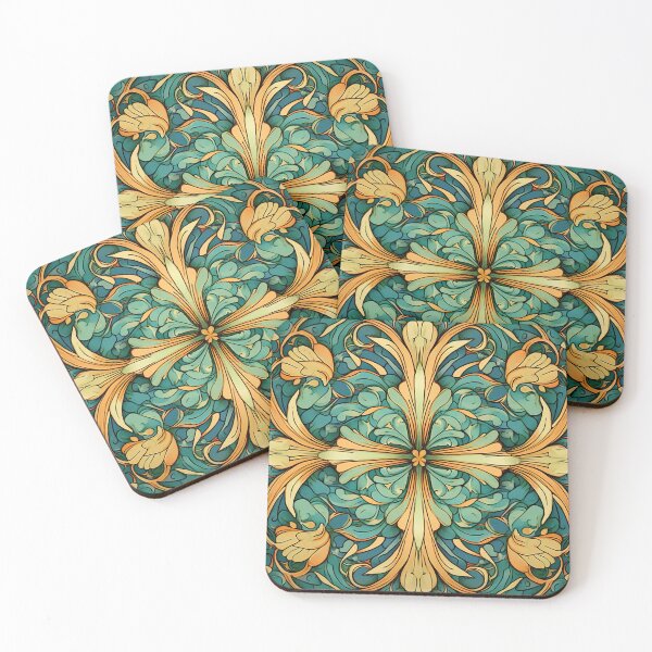 Item preview, Art Nouveau Art Nouveau Floral Nature Plant designed and sold by ArtHouseNiklas.