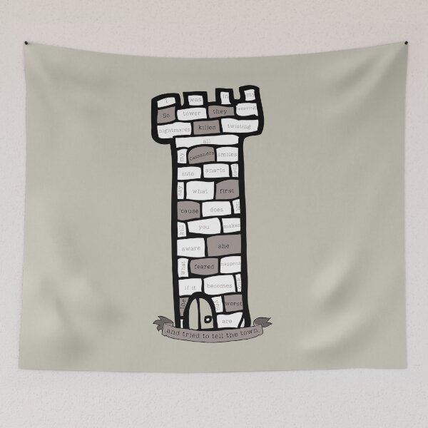 Item preview, She tried to tell the town designed and sold by Cupcake Design Sh*t.