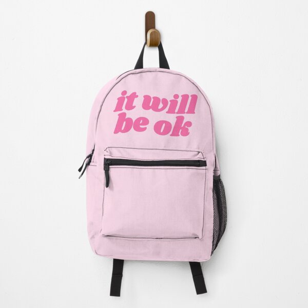 Item preview, It will be ok - pink quote designed and sold by Cre8iveCat.