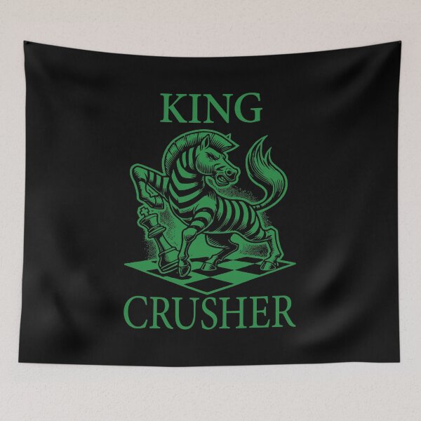Item preview, King Crusher Chess Forest Green designed and sold by Soulemotion.