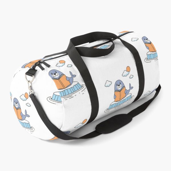 Item preview, cute seal reading a book on icebergs designed and sold by rasagamastore.