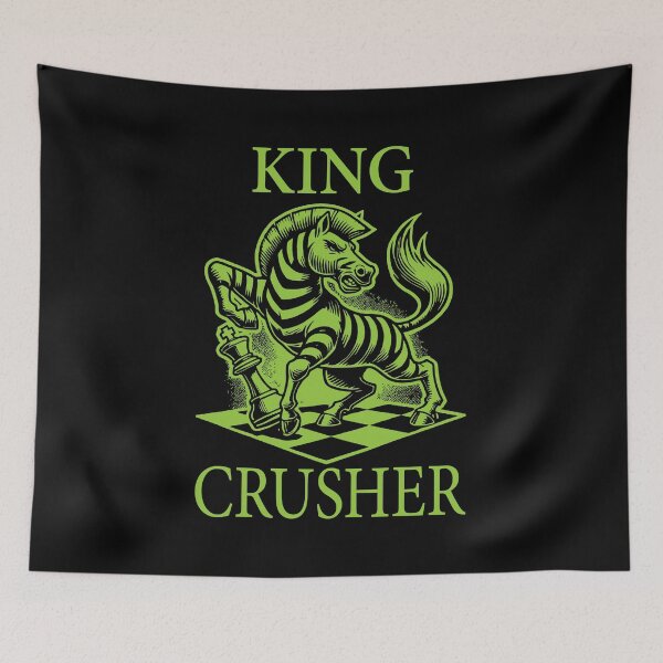 Item preview, King Crusher Chess Chartreuse designed and sold by Soulemotion.