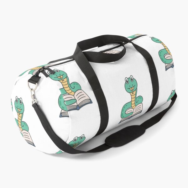 Item preview, cute snake reading open book designed and sold by rasagamastore.