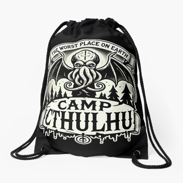 Item preview, Camp Cthulhu Cosmic Horror Funny Camping Cthulhu designed and sold by Shirt-Face.