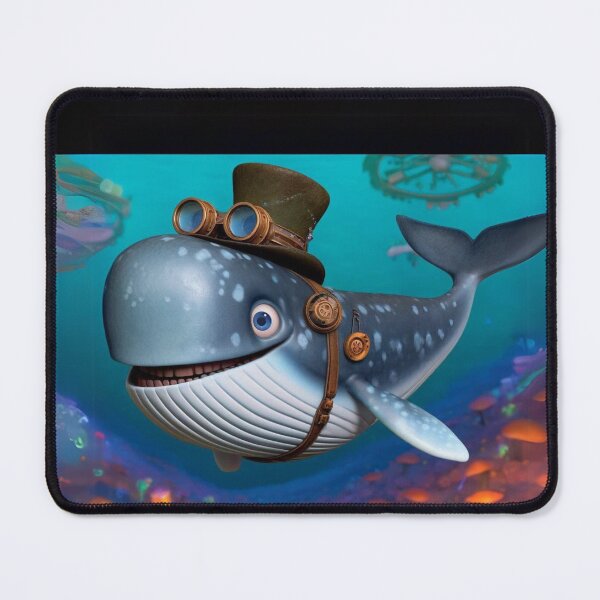 Item preview, Steampunk Baleen Whale designed and sold by Sillytoe.