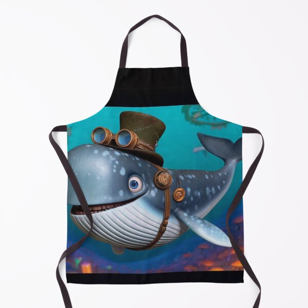 Item preview, Steampunk Baleen Whale designed and sold by Sillytoe.