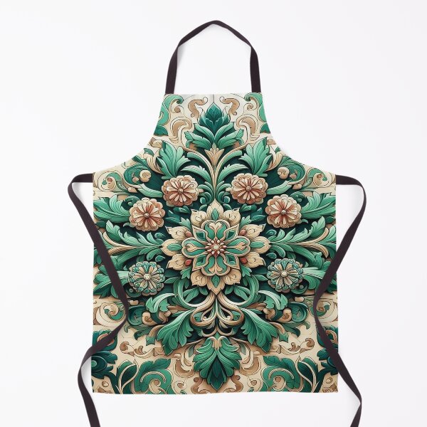 Item preview, Green Antique Turkish tile designed and sold by Dshoppin.