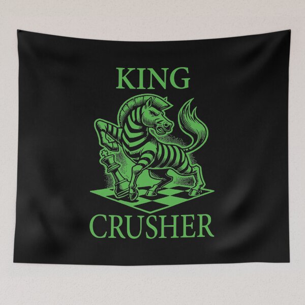 Item preview, King Crusher Chess Lime Green designed and sold by Soulemotion.