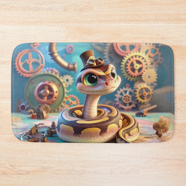 Item preview, Steampunk Ball Python designed and sold by Sillytoe.