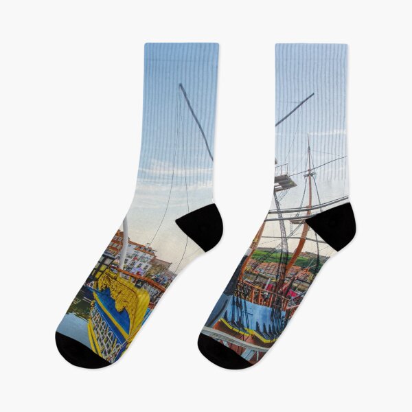 Item preview, Whitby Harbour View designed and sold by Alisonchambers2.