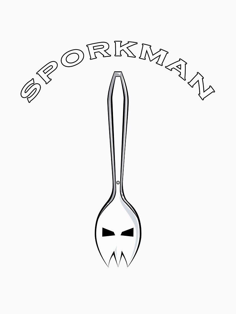 Thumbnail 7 of 7, Essential T-Shirt, Sporkman Logo designed and sold by TheRealSporkman.