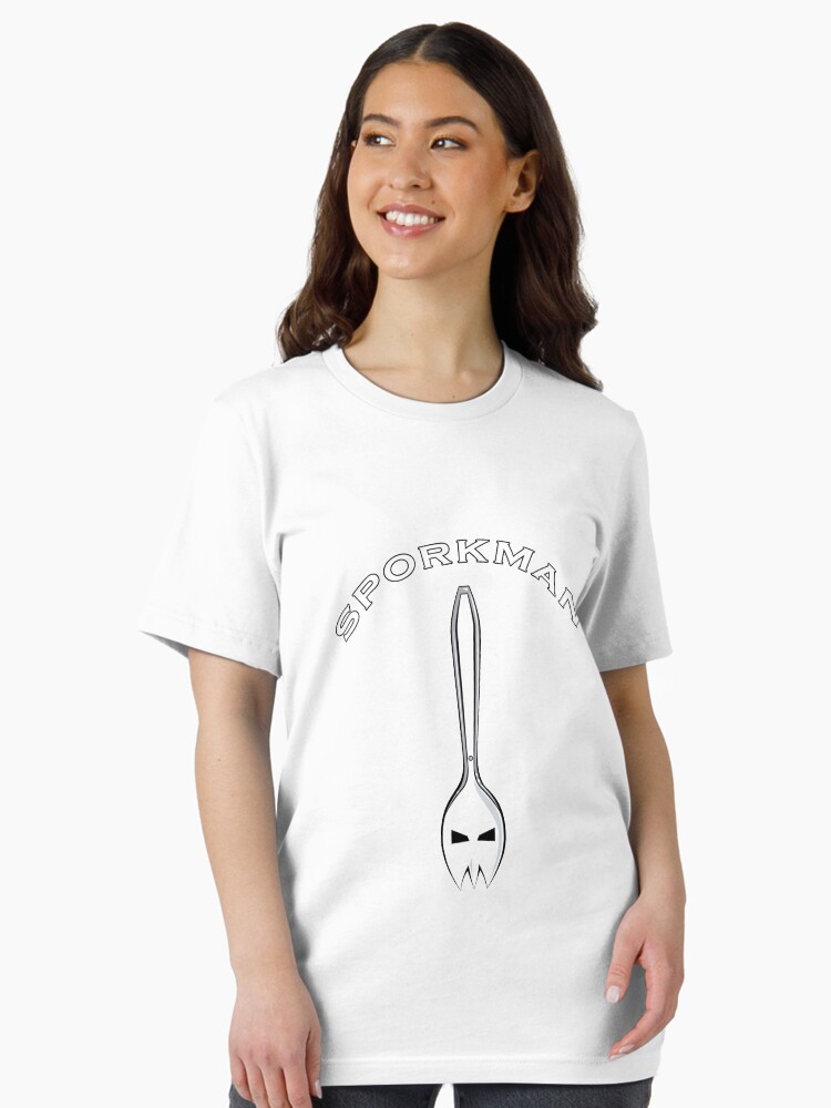 Thumbnail 2 of 7, Essential T-Shirt, Sporkman Logo designed and sold by TheRealSporkman.