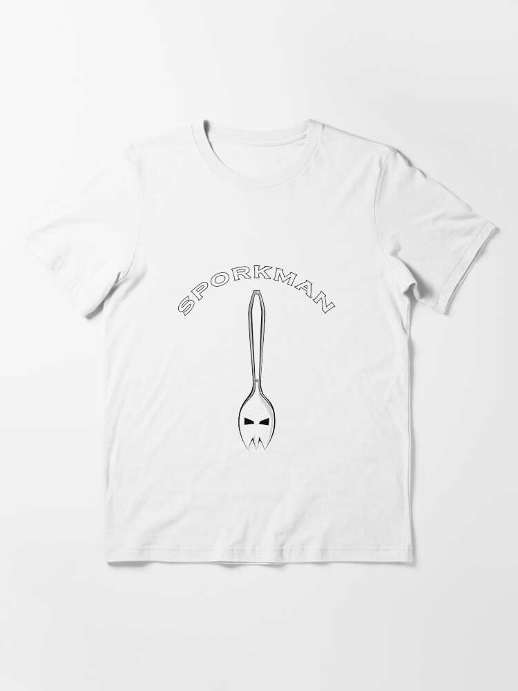Thumbnail 3 of 7, Essential T-Shirt, Sporkman Logo designed and sold by TheRealSporkman.