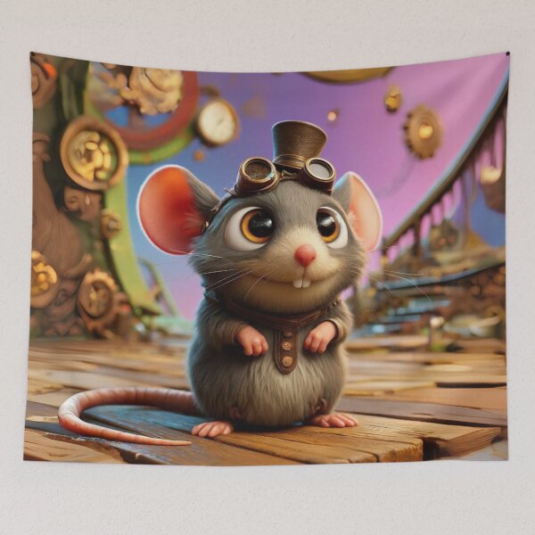 Item preview, Steampunk Bamboo Rat designed and sold by Sillytoe.