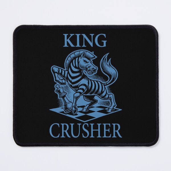 Item preview, King Crusher Chess Steel Blue designed and sold by Soulemotion.