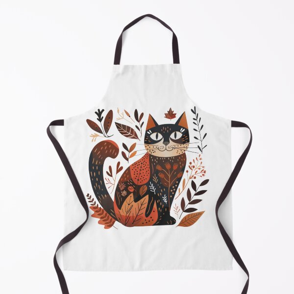 Item preview, Autumn Folk Art Items Bundle - Cat designed and sold by GiraffeCreative.
