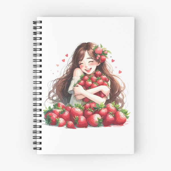 Item preview, Strawberry Girl Strawberries Gift designed and sold by Pineapple-Tree.