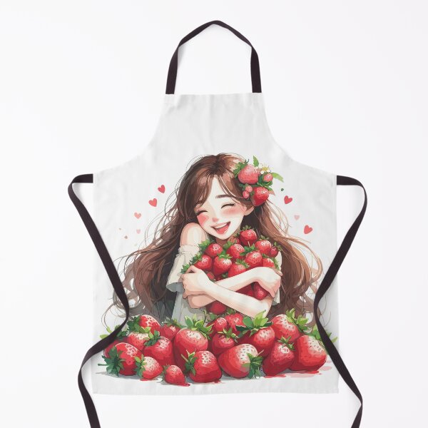 Item preview, Strawberry Girl Strawberries Gift designed and sold by Pineapple-Tree.