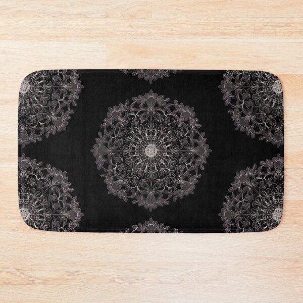 Item preview,  Floral Mandala Pattern with Intricate Flower and Leaf Designs Radiating From the Center designed and sold by macadolie.