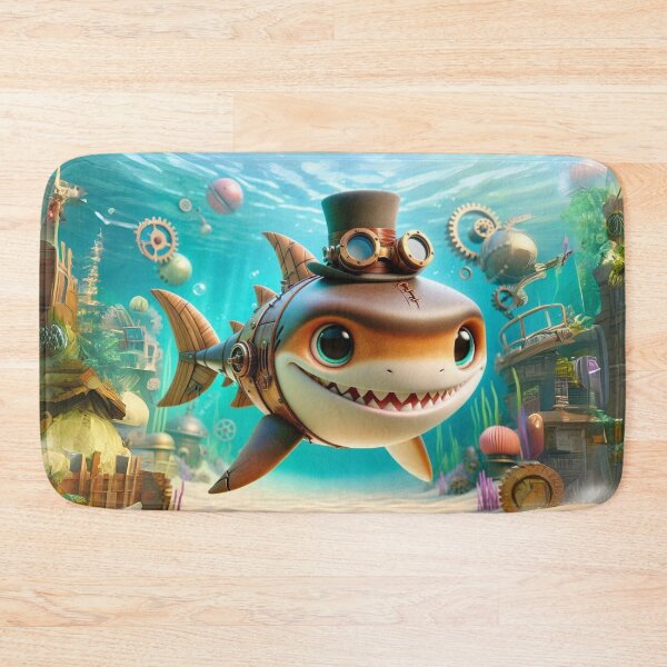 Item preview, Steampunk Bamboo Shark designed and sold by Sillytoe.