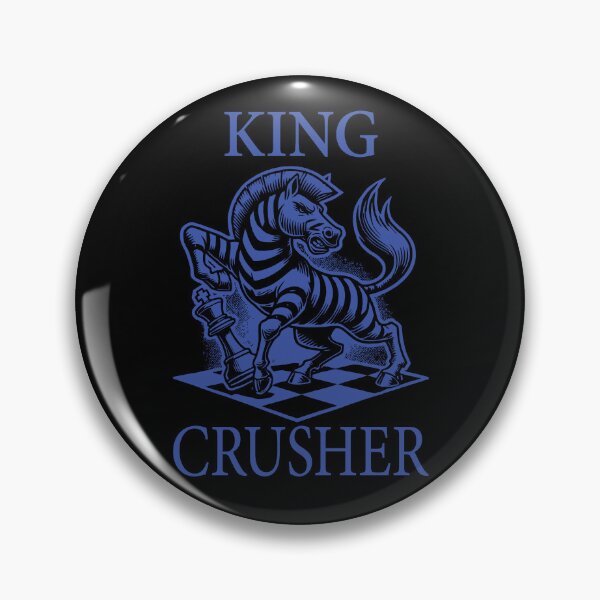 Item preview, King Crusher Chess Pure Blue designed and sold by Soulemotion.