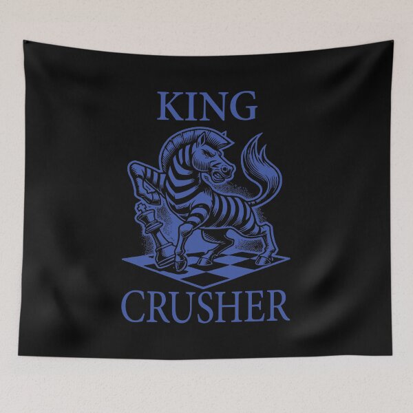 Item preview, King Crusher Chess Pure Blue designed and sold by Soulemotion.