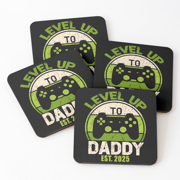 Item preview, Level Up To Daddy Gifts Father To Be New Dad Est 2025 designed and sold by Toonify4U.