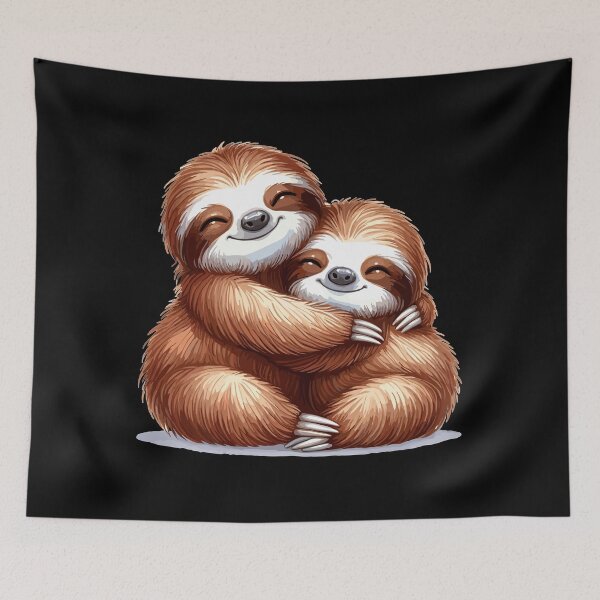 Item preview, Sloths Sloth cuddle gift designed and sold by Pineapple-Tree.