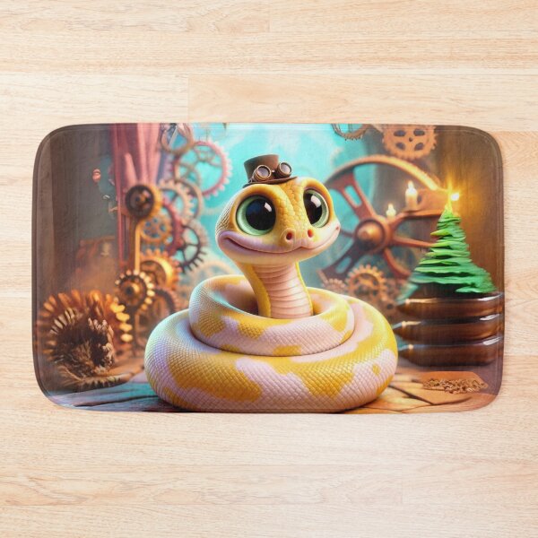 Item preview, Steampunk Banana Ball Python designed and sold by Sillytoe.