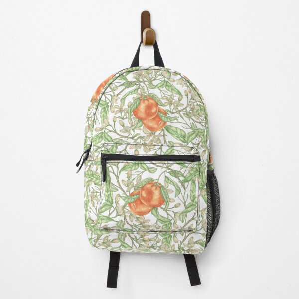 Item preview, Orange floral pattern designed and sold by IrinaAvdeeva.