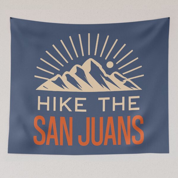 Item preview, Hike The San Juan Mountains Sunburst designed and sold by Esskay Designs.